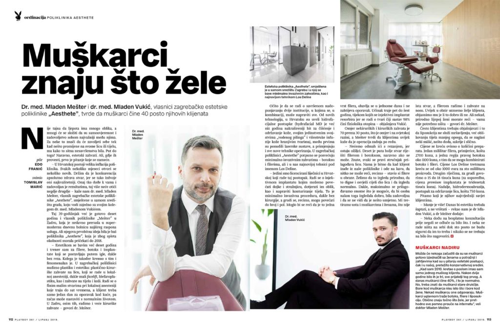 novi broj playboy - news aesthete poliklinika